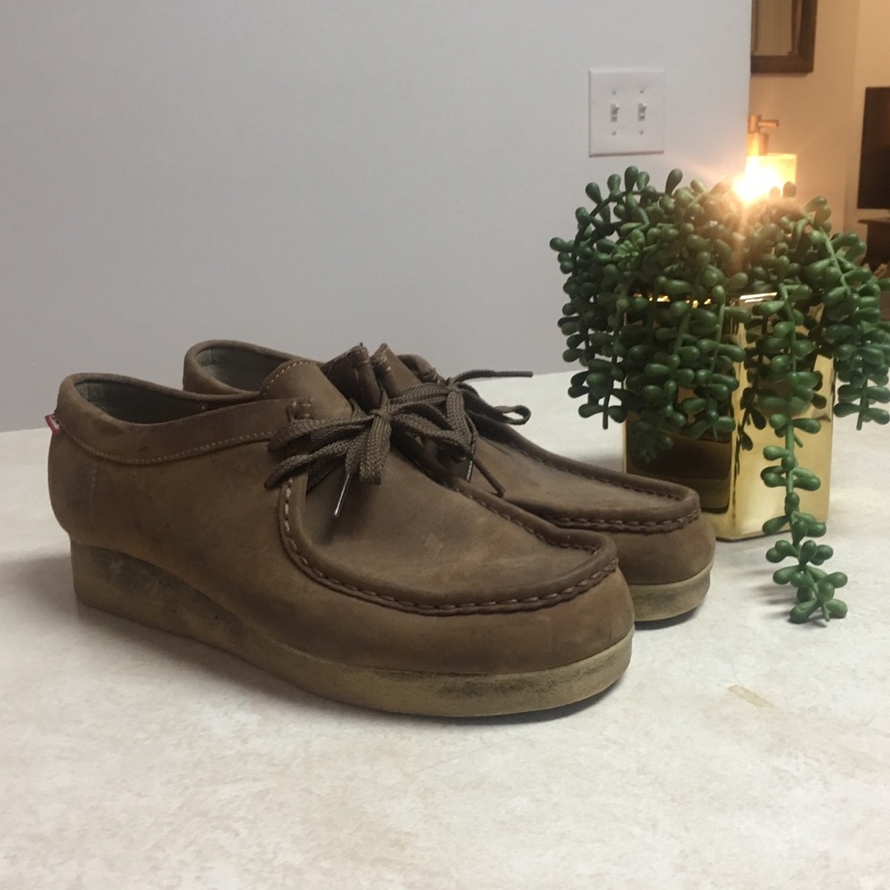 Lowtop Wallaby style boots